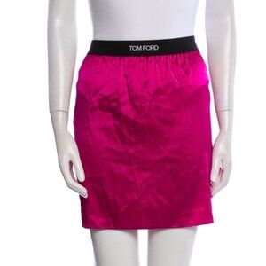 Tom Ford Silk Mini Skirt w/ Tags